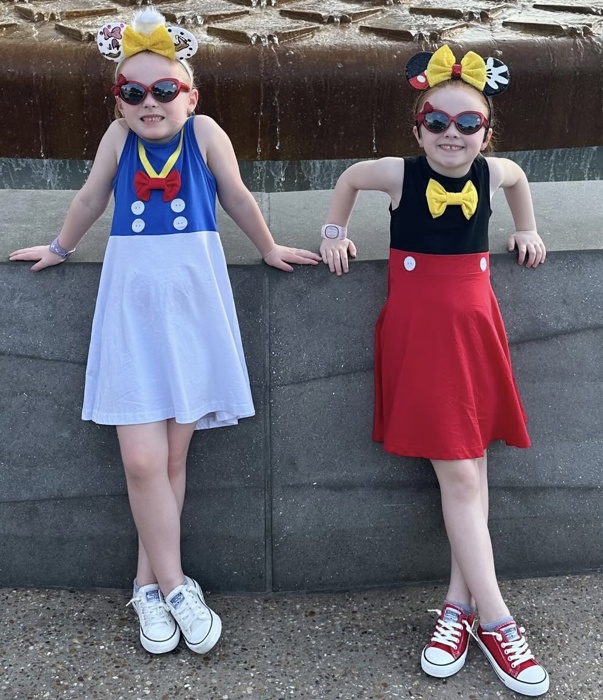 Theme Park Dress | Mouse Character Dress | Play Dress | Costume | Theme Park Merch | Kids Dresses Dress Up Pretend Play