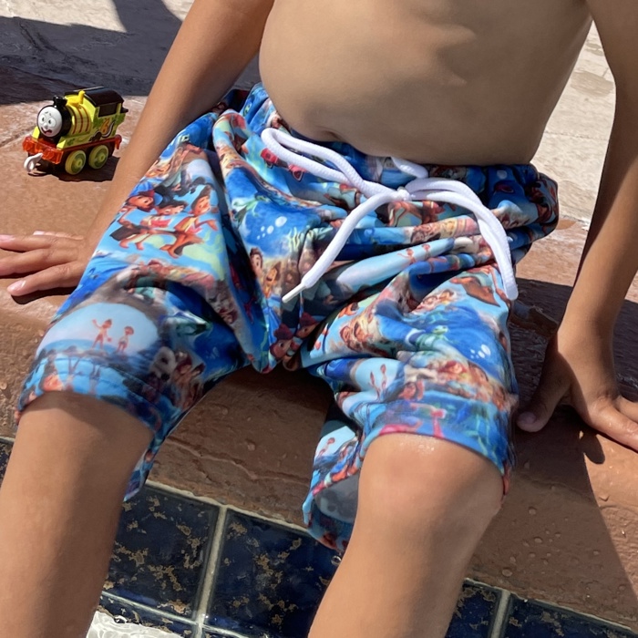 Boys Swimshorts | Mutliple Styles| Swimsuit | Boy Swim |Character Swimsuit |Graphic Swimwear| Theme Park Merch
