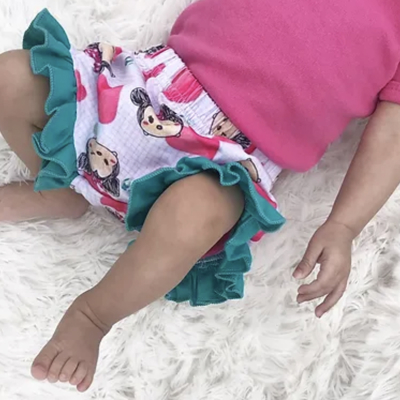 Ruffle Shorts | Multiple Styles | Theme Park Merch | Character Apparel | Infant Shorts | Toddler Shorts | Baby Shorts | Summer Shorts | Girl Shorts | Graphic Shorts