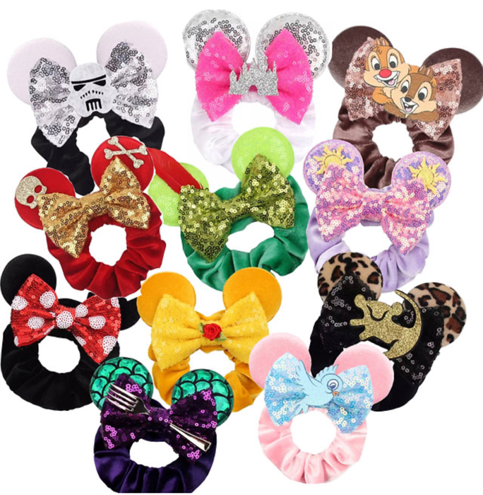 Mouse Ears | Multiple Styles | Theme Park Merch | Character Ears | Scrunchies | Mouse Ears | Theme Park Ears