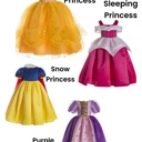  Princess Costume | Halloween Costume| Character Dress | Princess Dress | Dress Up | Costume