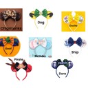  Mouse Ears | Multiple Styles | Theme Park Merch | Character Ears Headband | Mouse Ears Dress Up Theme Park Accessories