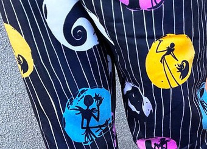 Fall Leggings | Theme Park Leggings | Nightmare Leggings | Girl Leggings | Ruffle Leggings | Leggings | Halloween Leggings
