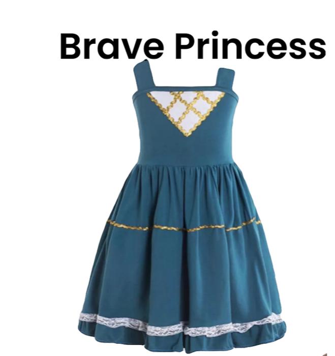 Theme Park Dress | Multiple Styles | Princess Character Dress | Play Dress | Costume | Theme Park Merch |Kids Dresses Dress Up Pretend Play