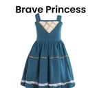  Theme Park Dress | Multiple Styles | Princess Character Dress | Play Dress | Costume | Theme Park Merch |Kids Dresses Dress Up Pretend Play