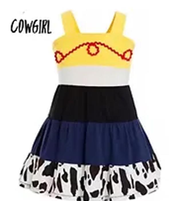 Theme Park Dress | Multiple Styles | Toy Character Dress | Play Dress | Costume | Theme Park Merch | Kids Dresses Dress Up Pretend Play