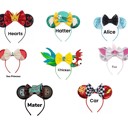  Mouse Ears | Multiple Styles | Theme Park Merch | Character Ears Headband | Mouse Ears Dress Up Theme Park Accessories