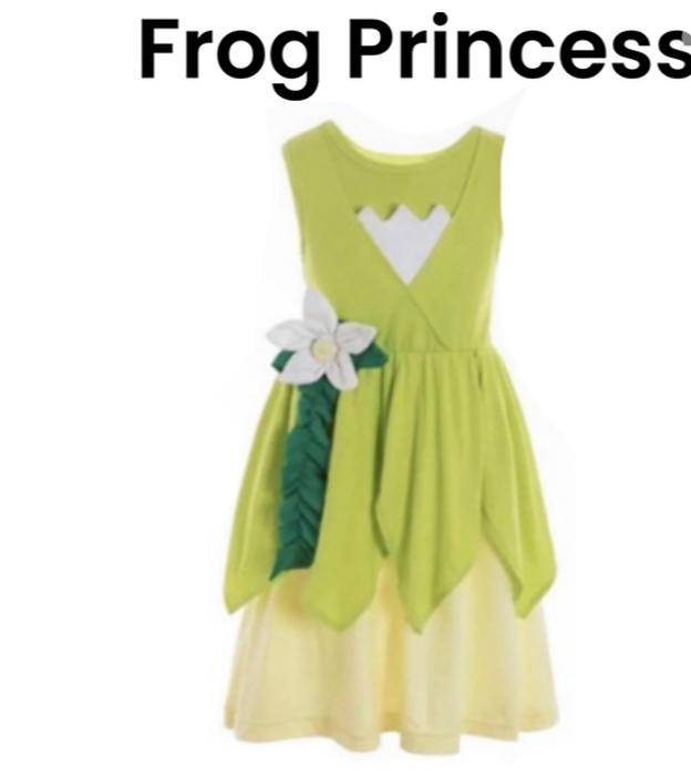 Theme Park Dress | Multiple Styles | Princess Character Dress | Play Dress | Costume | Theme Park Merch |Kids Dresses Dress Up Pretend Play