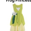  Theme Park Dress | Multiple Styles | Princess Character Dress | Play Dress | Costume | Theme Park Merch |Kids Dresses Dress Up Pretend Play