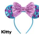 Kitty Mouse Ears | Multiple Styles | Theme Park Merch | Character Ears Headband | Mouse Ears Dress Up Theme Park Accessories