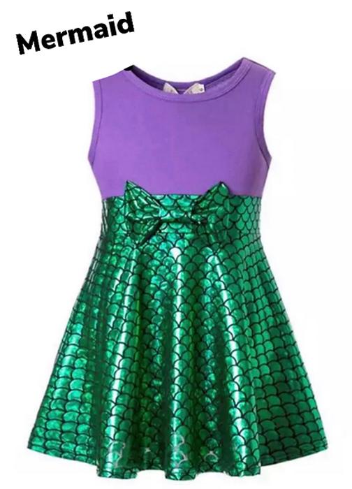 Theme Park Dress | Multiple Styles | Princess Character Dress | Play Dress | Costume | Theme Park Merch |Kids Dresses Dress Up Pretend Play