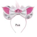 Pua Mouse Ears | Multiple Styles | Theme Park Merch | Character Ears Headband | Mouse Ears Dress Up Theme Park Accessories