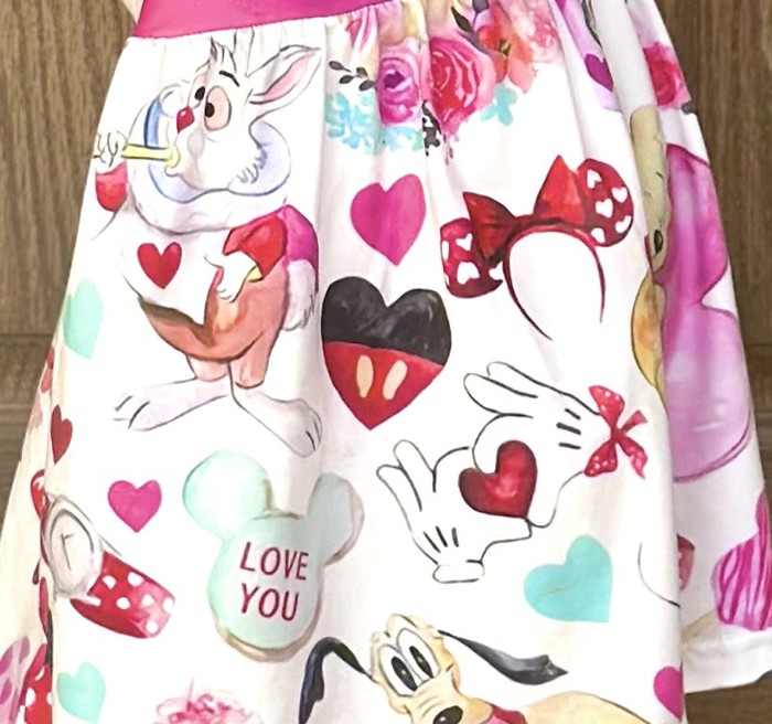 Winter Sale| Valentines Day Dress | Valentines Day Dresses Kids Dress Play Dress Character Dress