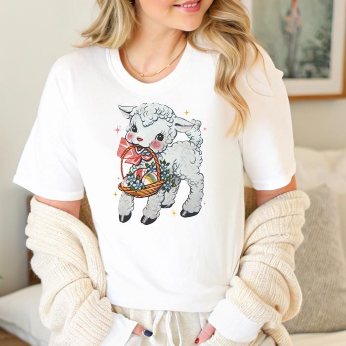 Vintage Inspired Easter Spring Tees and Sweatshirts