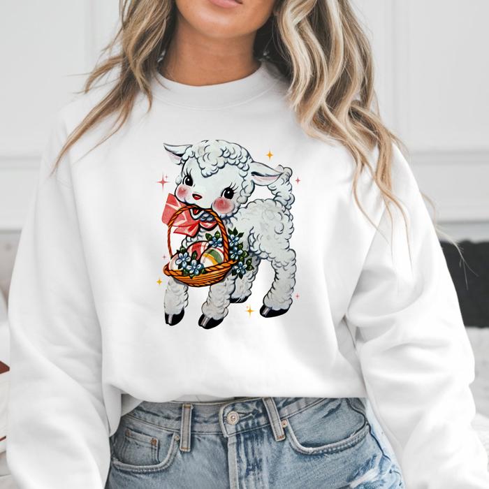 Vintage Inspired Easter Spring Tees and Sweatshirts
