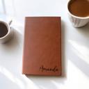  Personalized Journal  -  Custom Name Notebook - Choose from 5 different fonts! 