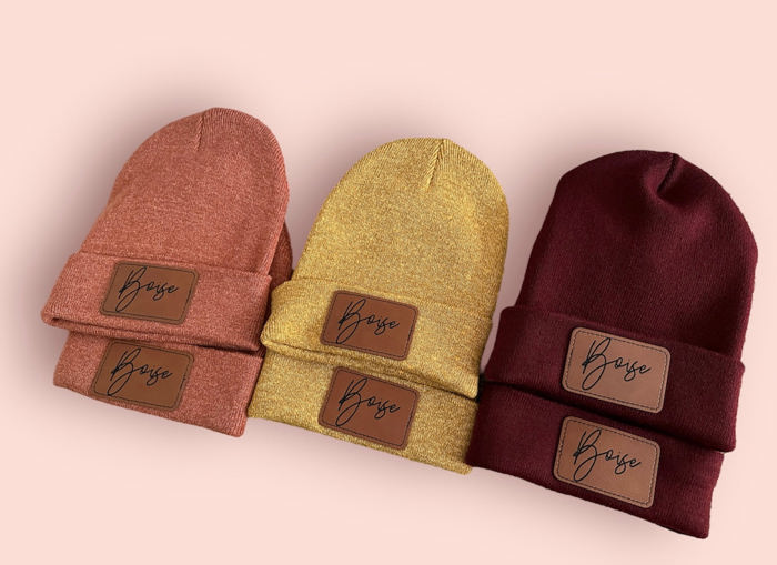 Custom Personalized Patch Beanie