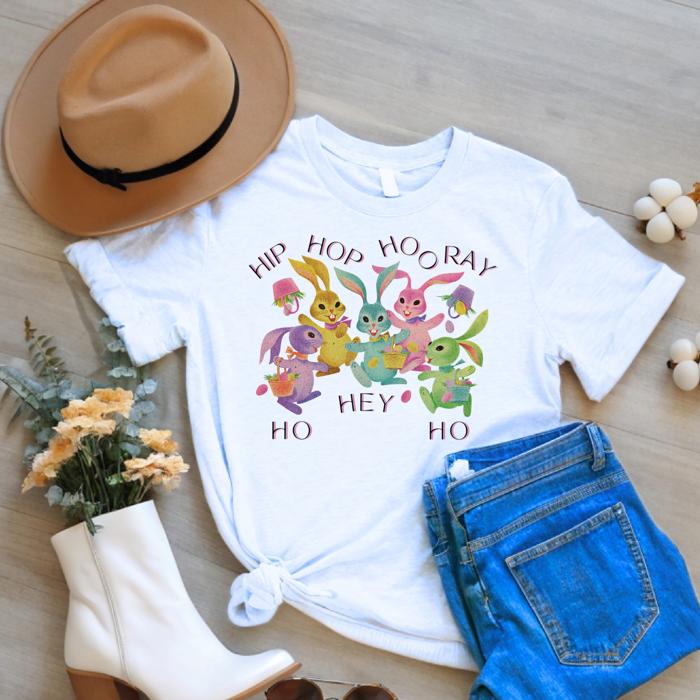 Vintage Inspired Easter Spring Tees and Sweatshirts