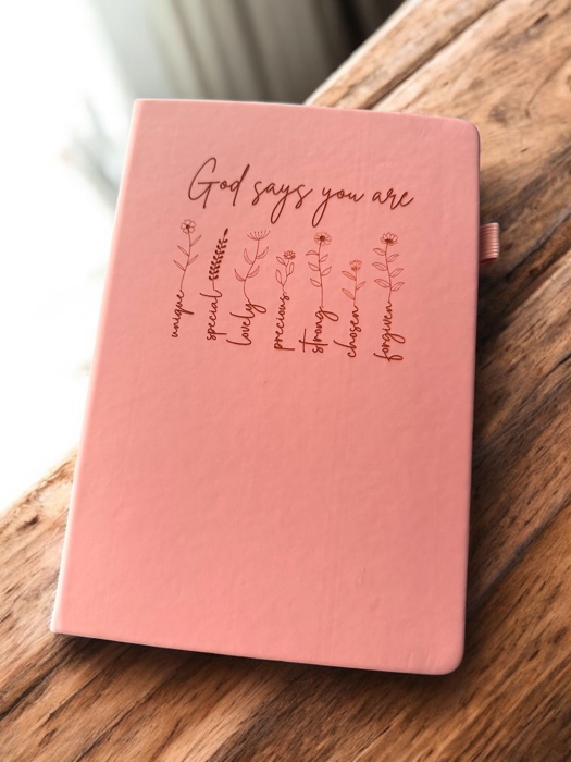 Personalized Prayer Journal for Women - Prayer notebook - Bible Study Notebook