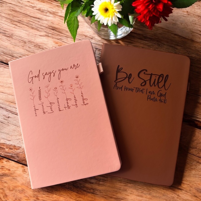 Personalized Prayer Journal for Women - Prayer notebook - Bible Study Notebook