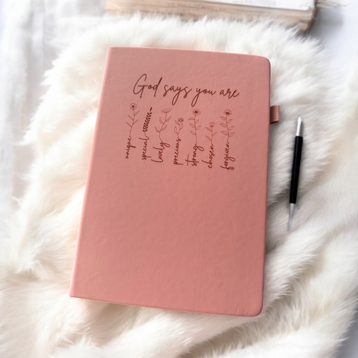 Personalized Prayer Journal for Women - Prayer notebook - Bible Study Notebook