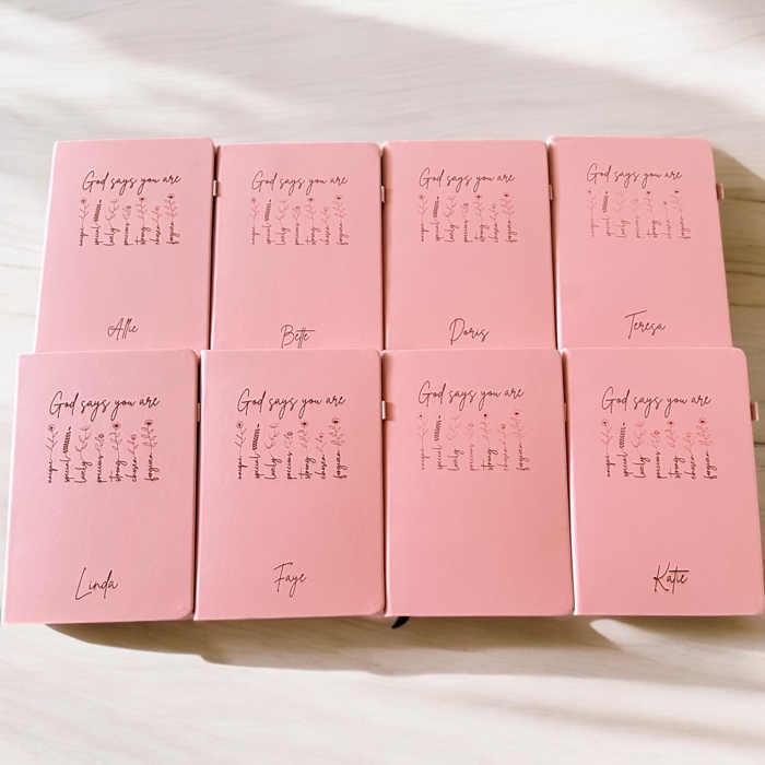 Personalized Prayer Journal for Women - Prayer notebook - Bible Study Notebook