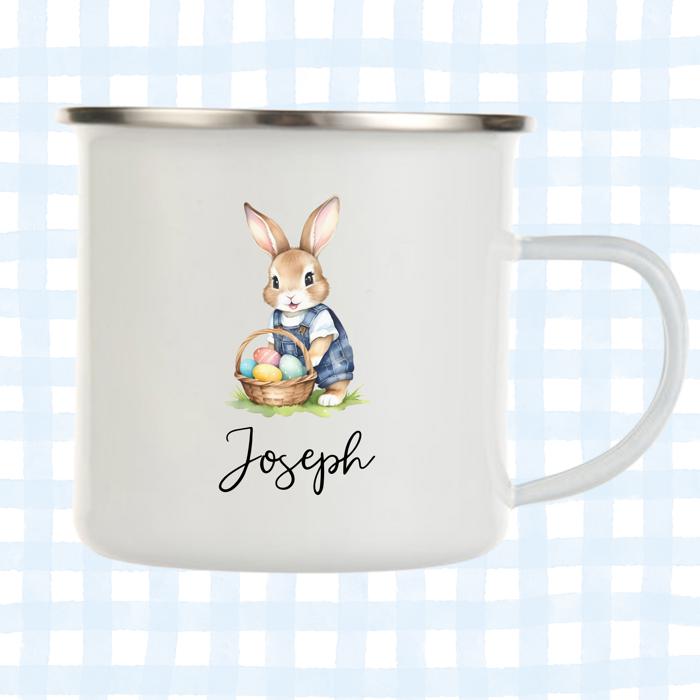 Personalized Easter Bunny Mug for Children, Easter Basket Filler Gift for Kids