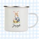  Personalized Easter Bunny Mug for Children, Easter Basket Filler Gift for Kids