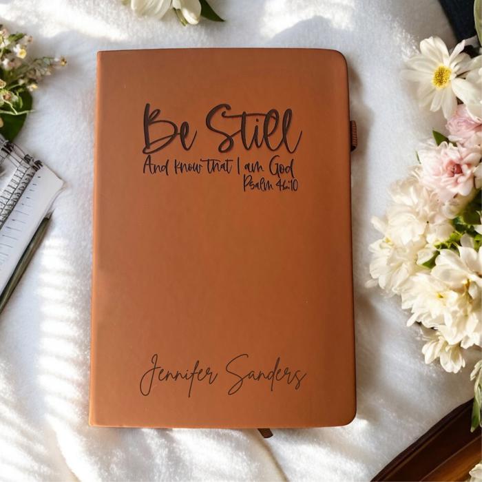 Personalized Prayer Journal for Women - Prayer notebook - Bible Study Notebook