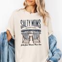  Salty Moms Beach Club Tee | Summer Tee | Girls Just Wanna Have Fun Shirt