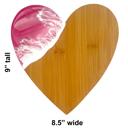  Mother's Day Pink Charcuterie Board, Moms Day Cheese Board Gift