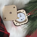  Voice Recorder Personalized Christmas Ornament, Holiday Memory Gift