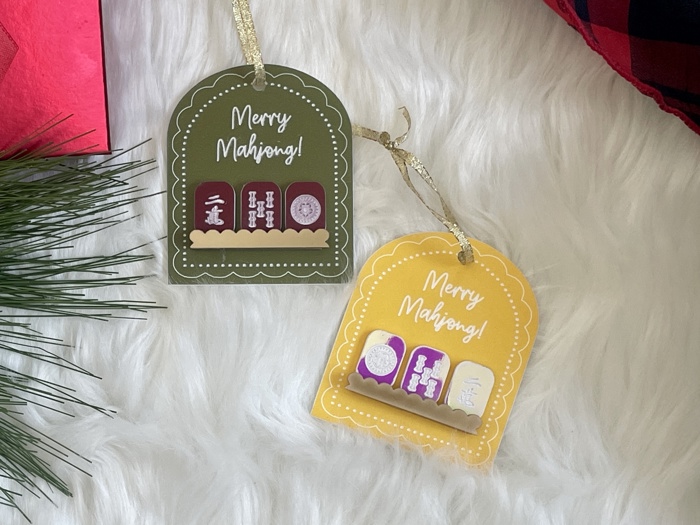 Merry Mahjong Christmas Ornament