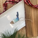 Florida State Shaped Beach Theme Christmas Ornament
