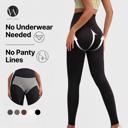  WOO YOGA High Waist Built-In Underwear Legging