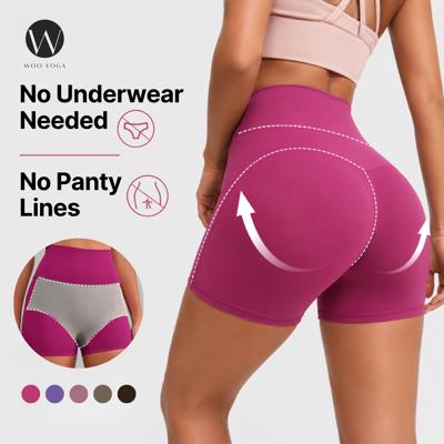 WOO YOGA Built In Liner Workout Shorts