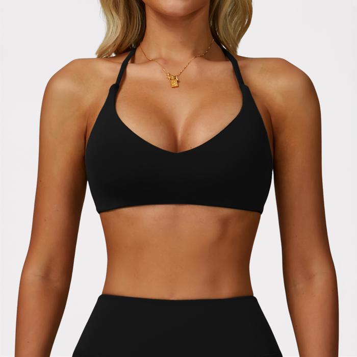 WOO YOGA Criss Cross Sports Bra