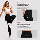  WOO YOGA High Waist Built-In Underwear Legging