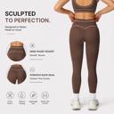  WOO YOGA Open back Contrast Trim Activewear Set