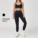 WOO YOGA Open back Contrast Trim Activewear Set