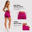  WOO YOGA Built In Liner Workout Shorts