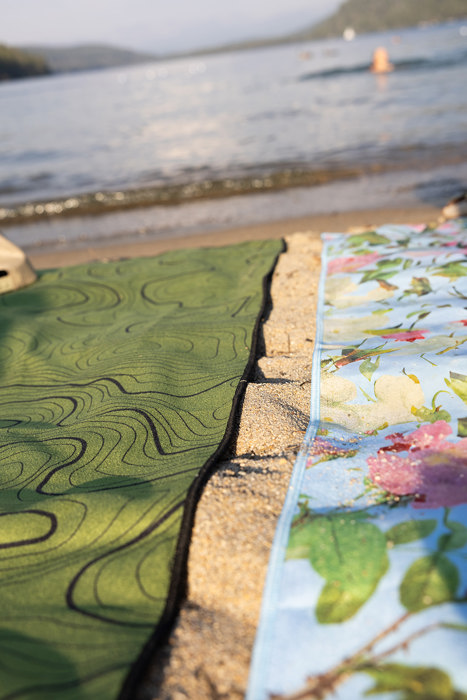 Evergreen Elevation Beach Towel