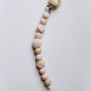 Pink Nora Pacifier Clip