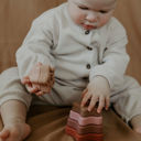 Red Star Stacking Toy