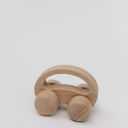 Car Wooden toy on wheels