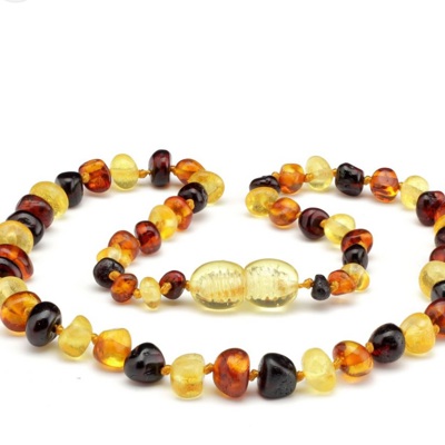 Baltic Amber Bracelet for Baby, Infant, Toddler, Big Kid, Child